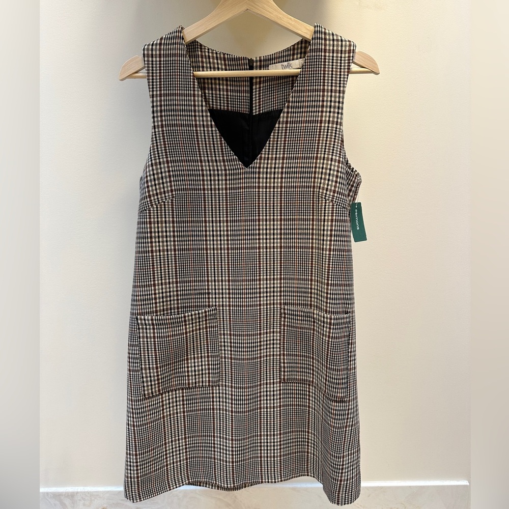 Dark Academia Pinafore Dress